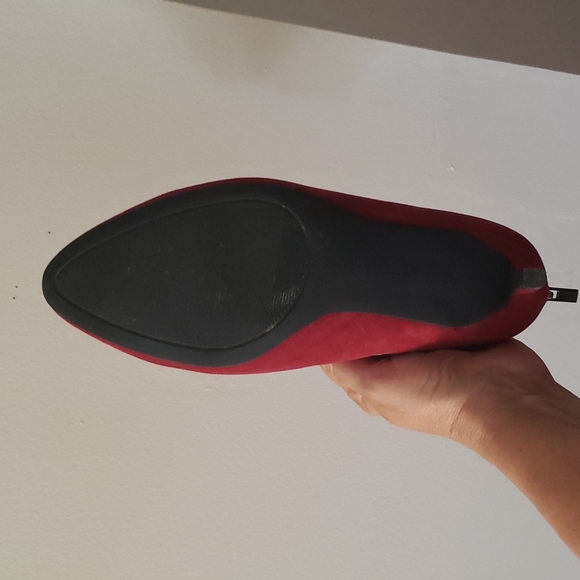 Kelly & Katie Red Booties, 9.5 - Picture 4 of 4